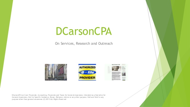 DCarsonCPA MFC Lines on Financials, Risk Mngmnt, Audit, IT Controls + Governance